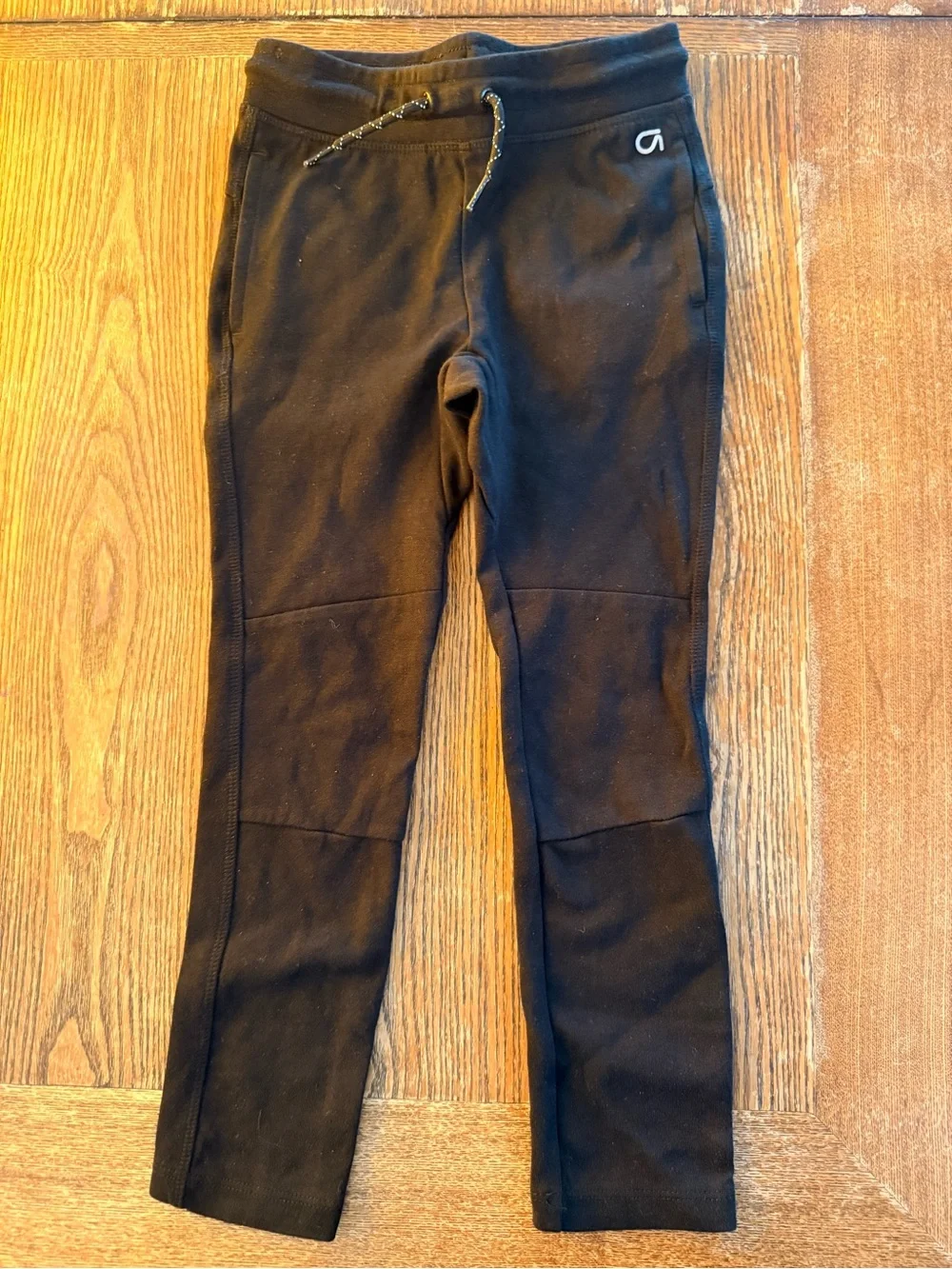 GAP Black Kids Jogger Sweatpants with Drawstring